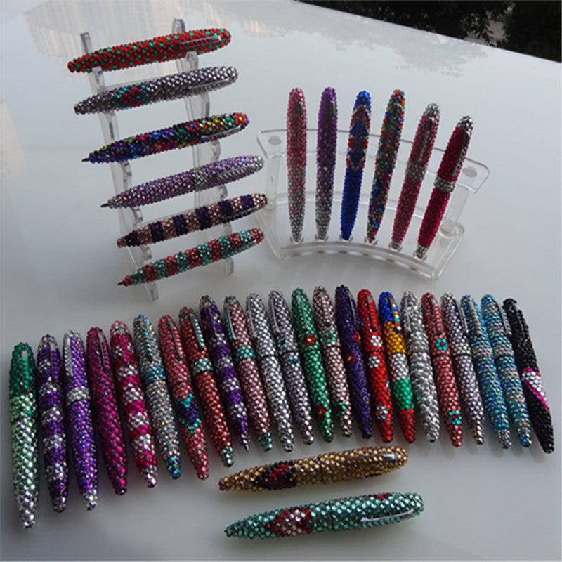 Bolígrafo de bola bling de metal al por mayor